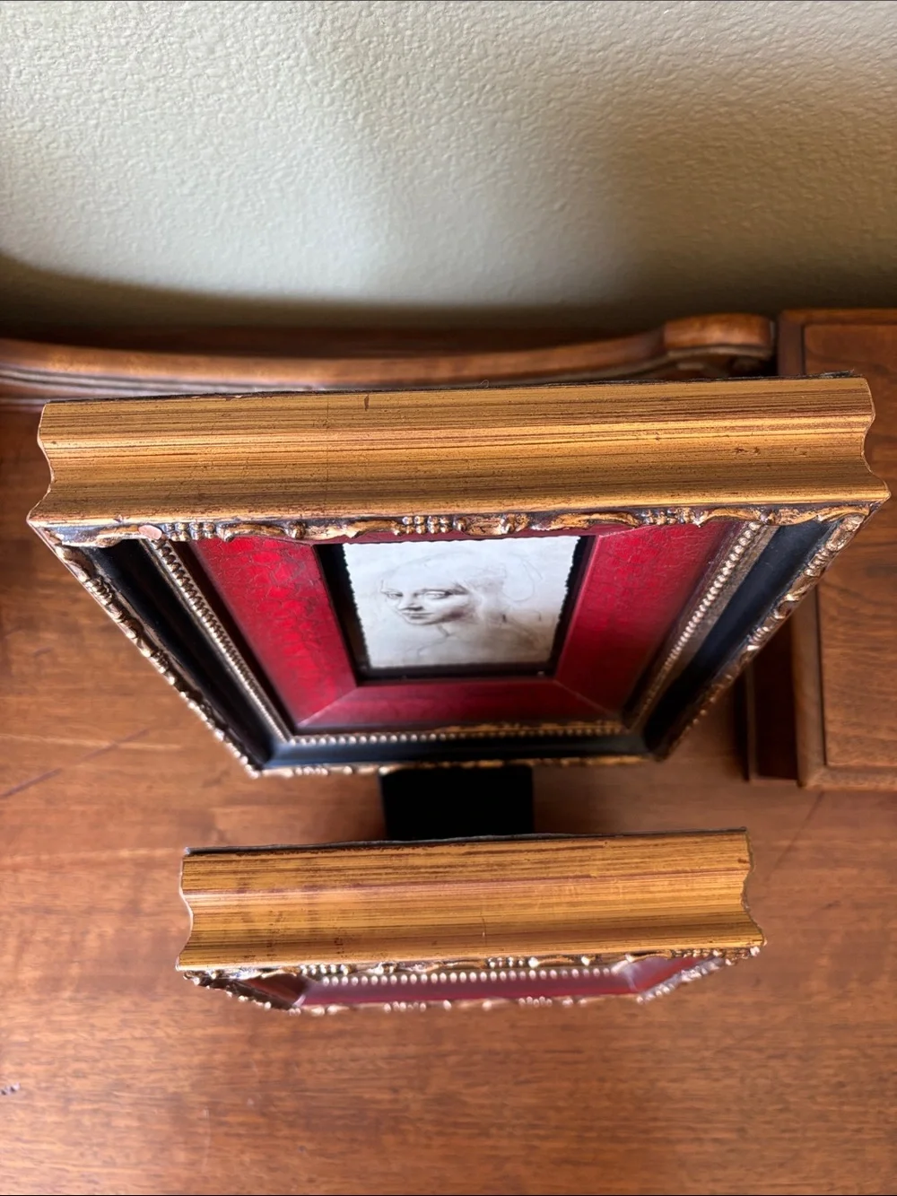 Pair of vintage picture frames